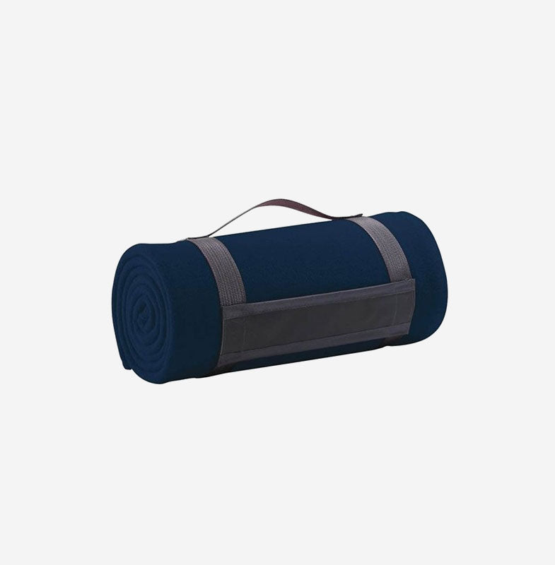 Yoga Studio Plaid Fleece Blanket