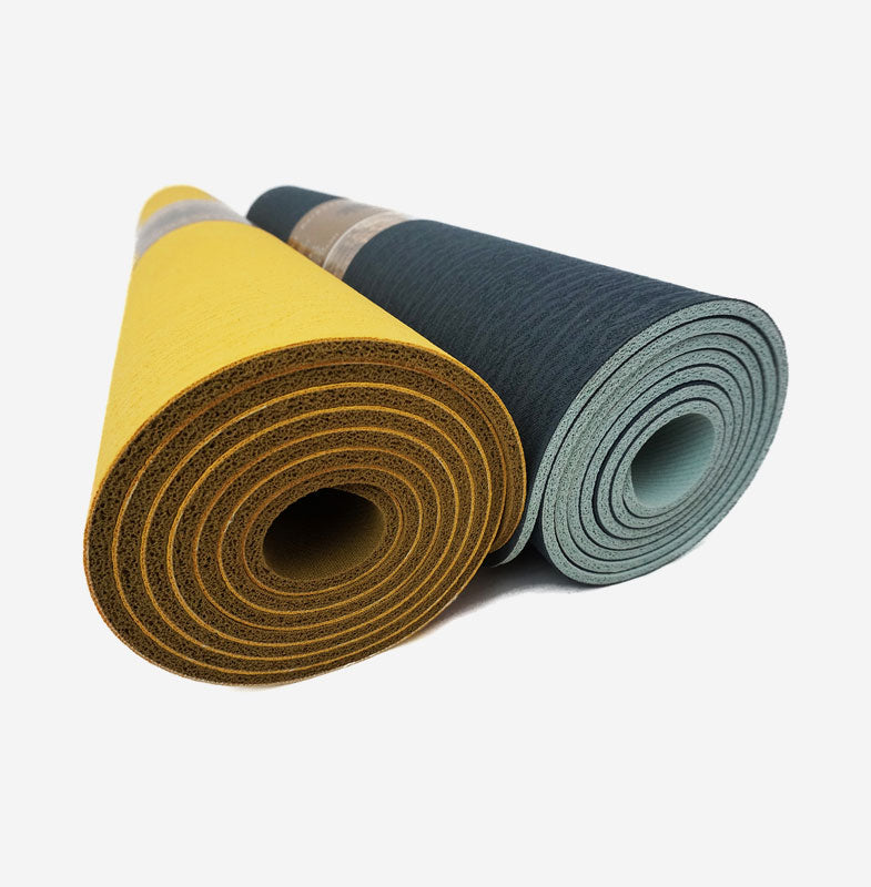 Textured Natural Rubber Yoga Mat